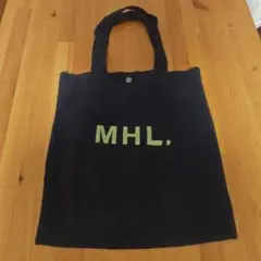 MHL. トートバッグ ブラックのサムネイル