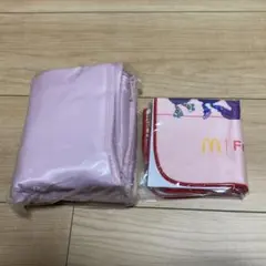 マクドナルド福袋2026 Francfranc 保冷バッグ ハンカチ　ピンク