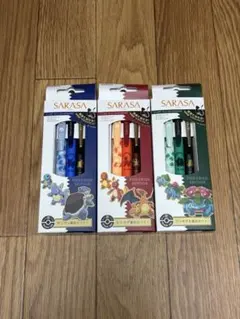 サラサ進化セット 全3種類 ＋ ポケモンおもちゃ 新品未開封 ゼブラ