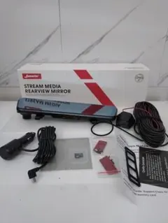 U　【美品】Jansite ミラー型ドライブレコーダー 32GBカード付のサムネイル