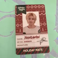 ENHYPEN WORLD ポップアップ ホリデー ジョンウォン QR使用済み