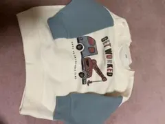 デザイン トレーナー　裏起毛