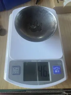純銀1000刻印】一貫造 桐紋入り 純銀製高足小皿 径9cm 造幣局製 - メルカリ
