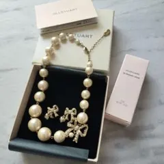 JILL STUART パール ネックレス & ピアス セット リッププレゼントのサムネイル