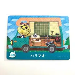 ハリマオ　どうぶつの森　アミーボカード