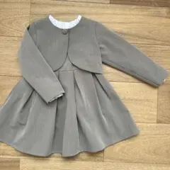 タグ付き未使用 ペアマノン ボレロ&ワンピースとブラウス 90 3点セット