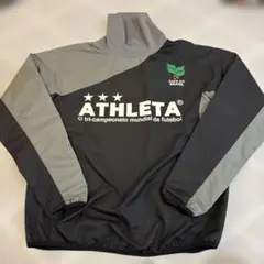 ATHLETA ハイネックピステ S 黒/グレー