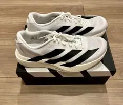 【美品走行距離20km】アディダス アディゼロ EVO SL 27cm ホワイト