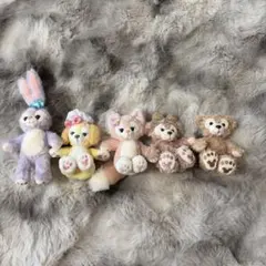 ダッフィーフレンズ ぬいぐるみ Sサイズ 7体セット 東京ディズニーシー