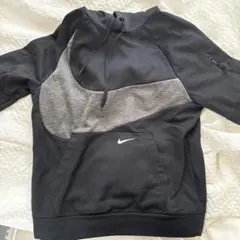 Nike フード付きパーカー ブラック/グレー