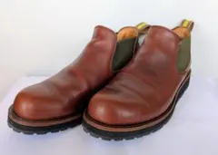 Danner サイドジップ ブーツ ブラック レザー REDWING チェルシー