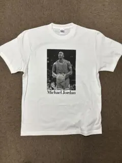 マイケルジョーダン　フォトTシャツ　Lサイズ ホワイトボディ