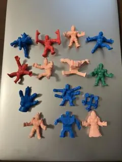レトロ】ボンバーマン 塩ビ人形 消しゴム 詰め合わせ【ゴム人形