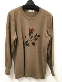 HG9183　altmoder アルトモーダ ウール100% ブラウン ニット