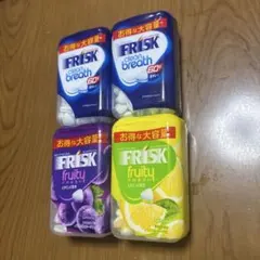 FRISK フレッシュミント×2・グレープ・レモン 4個入りのサムネイル