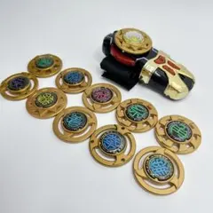 【入手困難】忍風戦隊ハリケンジャー DX ハリケンジャイロ シノビメダル 11点