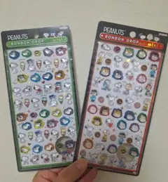 スヌーピー ピーナッツ ★ ボンボンドロップシールmini