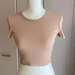 【未使用】ZARA Tシャツ Sサイズ レディース ホワイト系 シンプル