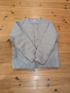 [ほぼ新品] 無印良品 軽量ダウン ポケッタブル ノーカラー ジャケット