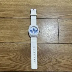 adidas 腕時計 白 青