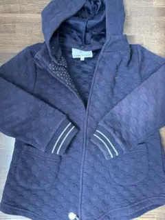 KUMIKYOKU ネイビー キルティングジャケット 120