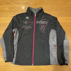LE COQ SPORTIF レディースジャケット ブラック/グレー