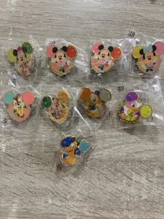 ディズニー 5周年 ピンバッジ セット