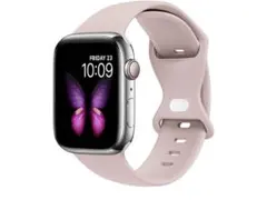 コンパチブル Apple Watch バンドピンクサンドS/M