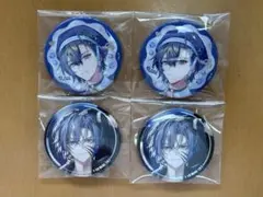 小柳ロウ 缶バッジ ぎゃうるふ
