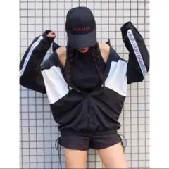 ENVYMロゴラインナイロンジャケット☆美品☆moussyEVRISRASVOAのサムネイル