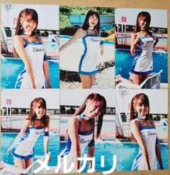 レースクイーン 写真 はがきサイズ 8枚 ABICT アイドル タレント
