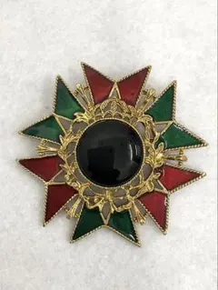 23.297【ブローチ】ヴィンテージ　アンティーク　アクセサリー　大ぶり