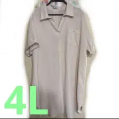 大きいサイズ　シャツチュニック　チュニック