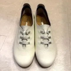 【新品】フィグリーノ Figurino ゴムレザーシューズ ホワイト 24cm