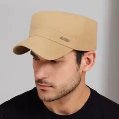 ミリタリーキャップ ワークキャップ 男女兼用　帽子　カジュアル　キャップ