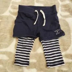 baby gap ネイビー ショートパンツ レギンスセット