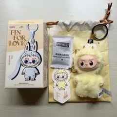 ラブブ ぬいぐるみ アルファベット PIN FOR LOVE F