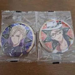 ツイステ ザ アニメーション【ヴィル】【トレイ】缶バッジ