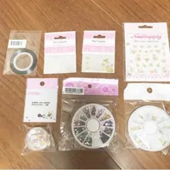 ネイルパーツ 全8種セット売り