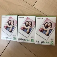 FUJIFILM instax mini インスタントフィルム 10枚入り3pc
