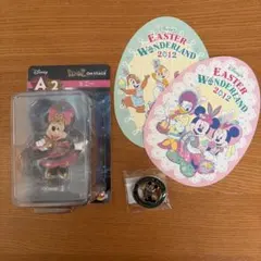Disney ハッピーくじ A2賞 ミニー フィギュア　おまけ付