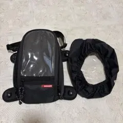 新品未使用 DEGNER デグナー タンクバッグ スマホ対応 レインカバー付 