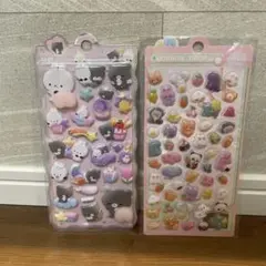 くまちゃん　おしりシール　桃シール　ゆめかわ