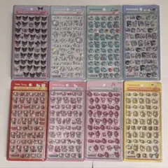 【国内正規品】ボンボンドロップシール　ミニ　サンリオ コンプリート　8シート
