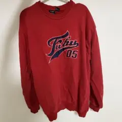 【値下げ】FUBU スウェット レッド XL