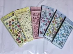 ボンボンドロップ キャラクターシール し しずくちゃん 6点セット