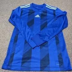 adidas Climalite 青 Mサイズ 長袖シャツ