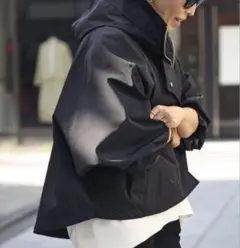 最終値下‼︎Deuxieme Classe /リベラドフーディブルゾン/ブラック 最終値下‼︎Deuxieme Classe /リベラドフーディブルゾン/ブラック