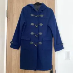 タルボット TALBOTS レディースダッフルコート ネイビー Sサイズ