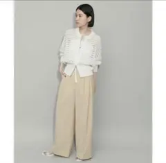アダムエロペ SS メッシュニットブルゾン 春夏